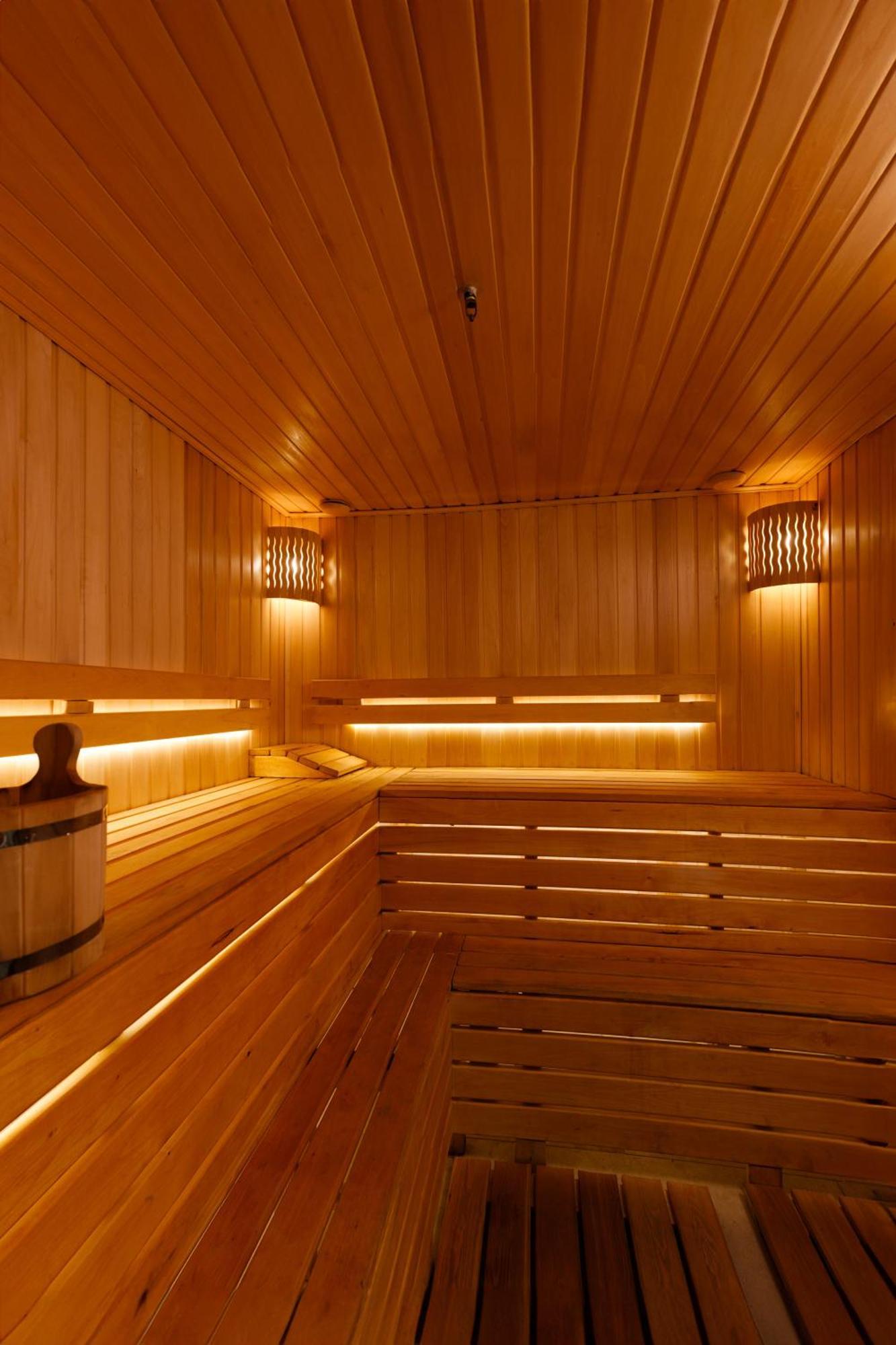 فندق رهط بالاس الماتي المظهر الخارجي الصورة A Finnish sauna