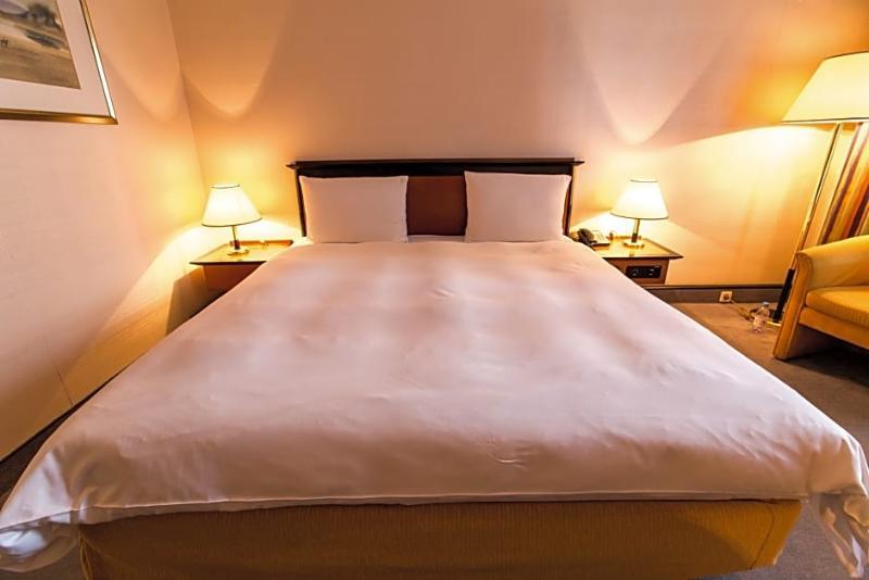 فندق رهط بالاس الماتي المظهر الخارجي الصورة A double bed